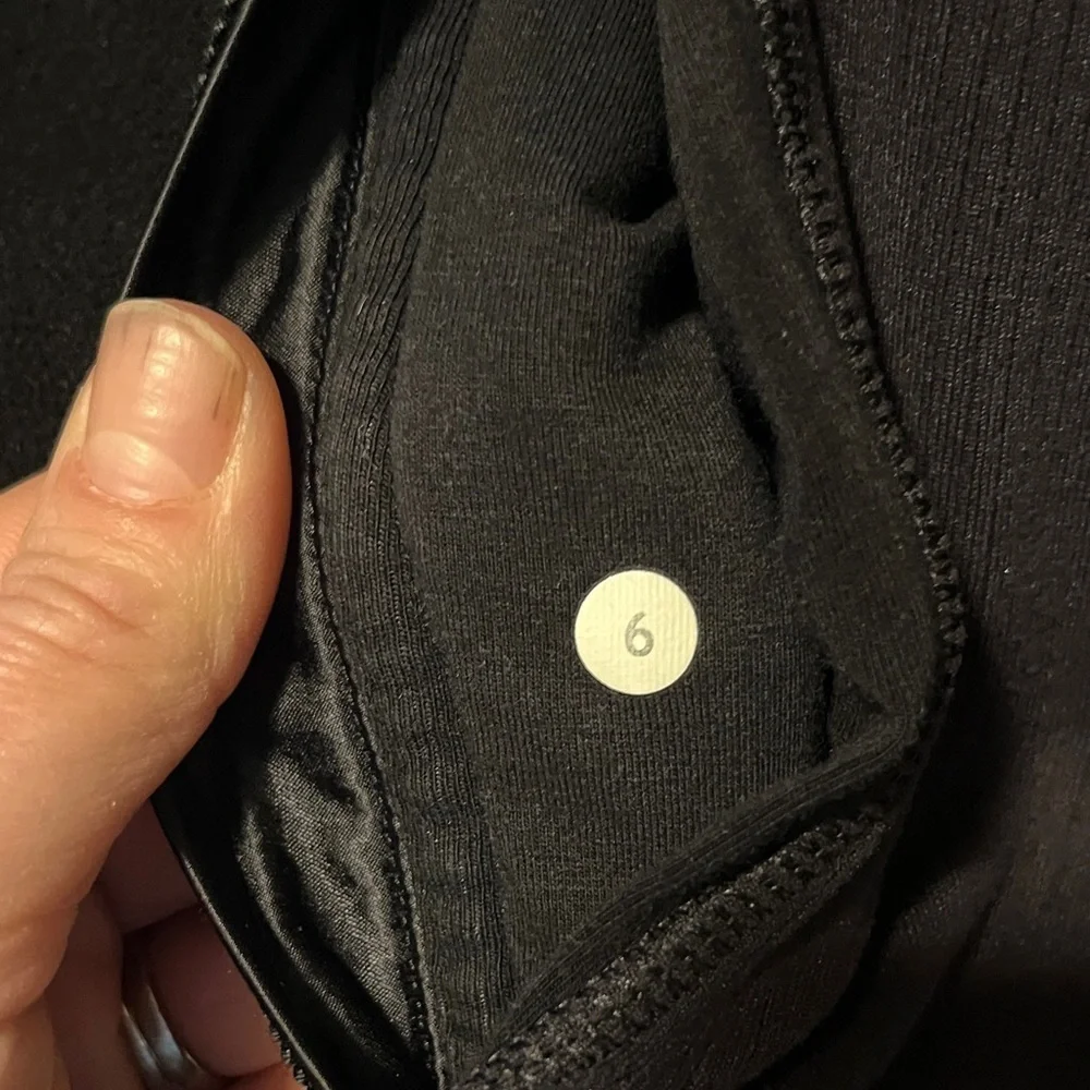 lululemon athletica Post Chaturanga Black Half-Zip Hoodie